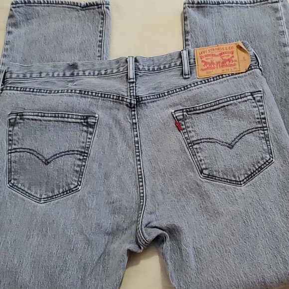 501s Button Fly light gray Levi's - Picture 2 of 4